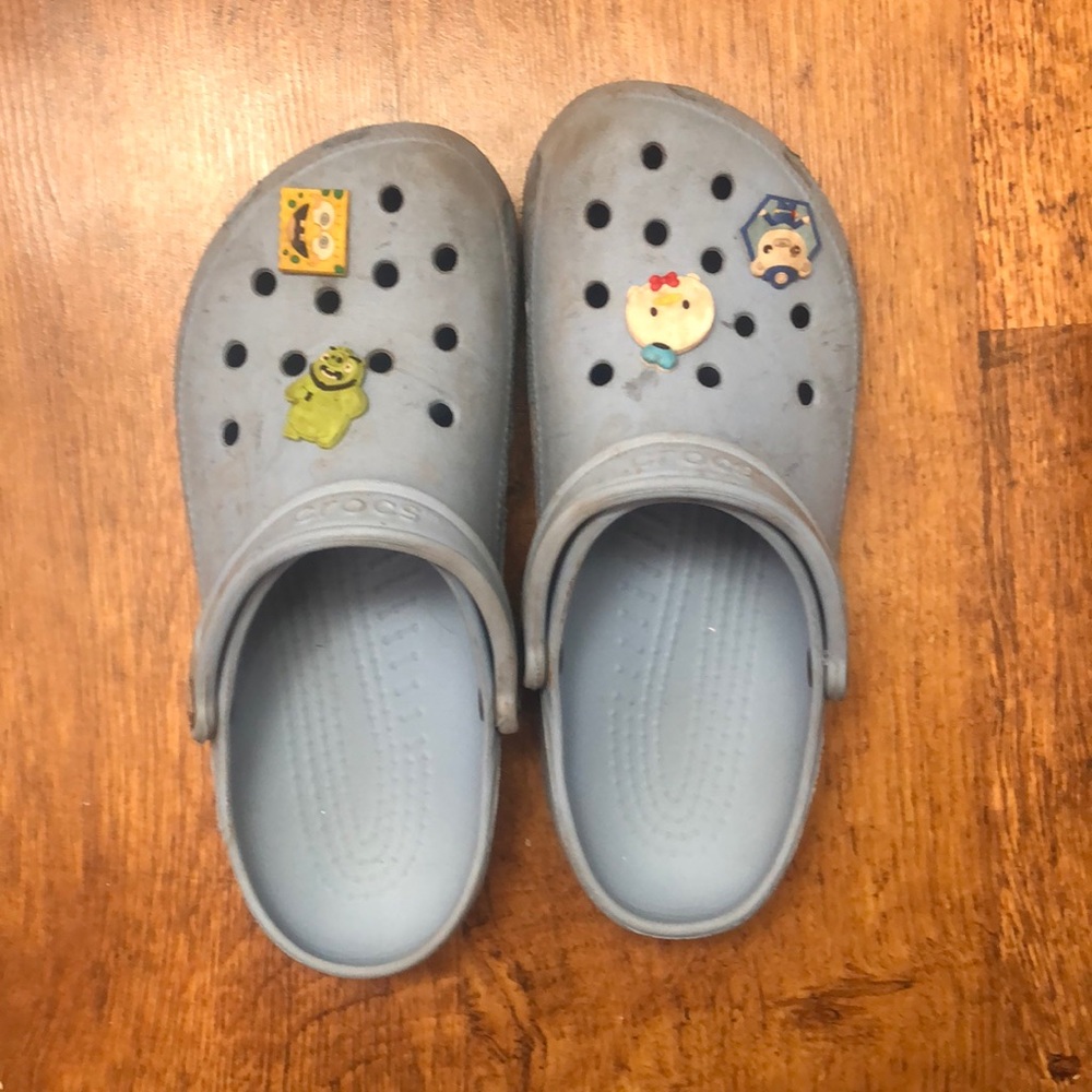 Blue Crocs